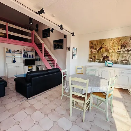 Duplex Lumineux Avec Terrasse, Vue Mer, 6 Couchages A Argeles - Fr-1-309-547 公寓 滨海阿热莱斯