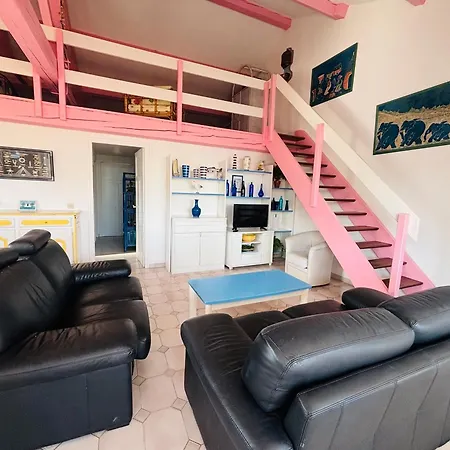 Duplex Lumineux Avec Terrasse, Vue Mer, 6 Couchages A Argeles - Fr-1-309-547 滨海阿热莱斯
