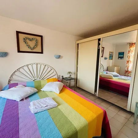 Duplex Lumineux Avec Terrasse, Vue Mer, 6 Couchages A Argeles - Fr-1-309-547 公寓 滨海阿热莱斯
